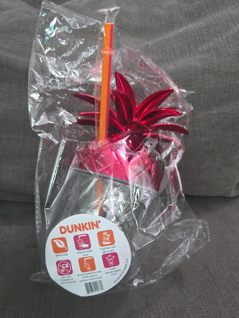 Dunkin Pineapple Cup